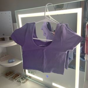 aeropostale seamless crop top